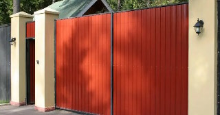 Купить ворота из профнастила Лиски, цена от 4066 руб.
